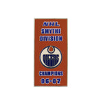NHL - Edmonton Oilers 1987 Smythe Division Banner Pin (OILSMY87)