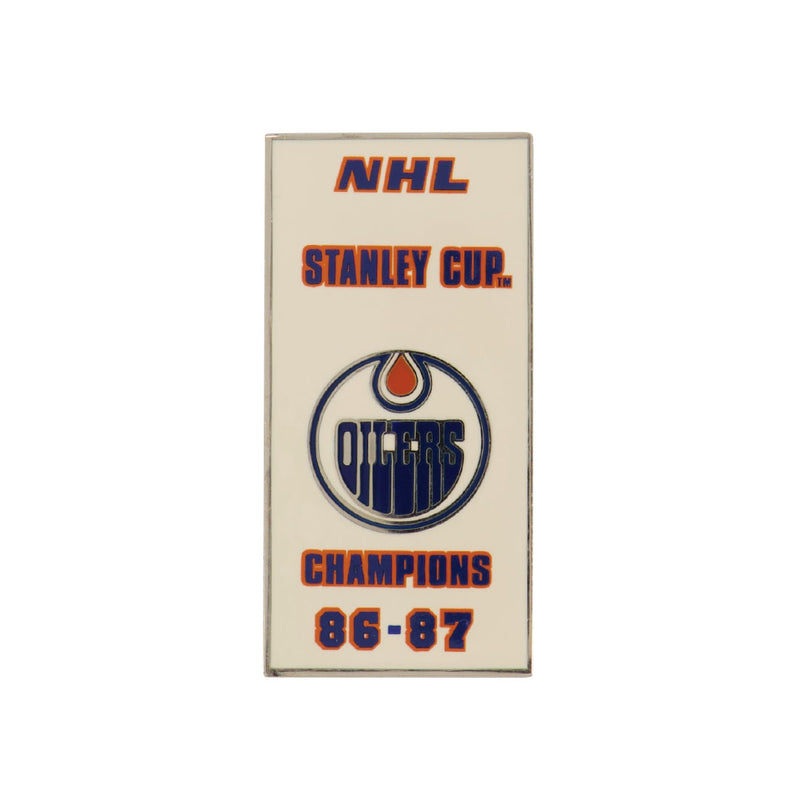 NHL - Edmonton Oilers 1987 Stanley Cup Pin (OILSCC87)