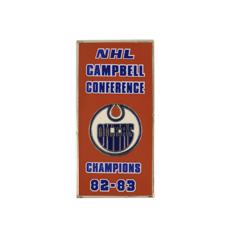 NHL - Edmonton Oilers Conference 1983 Banner Pin (OILCAM83)