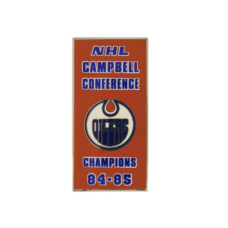 NHL - Edmonton Oilers Conference 1985 Banner Pin (OILCAM85)