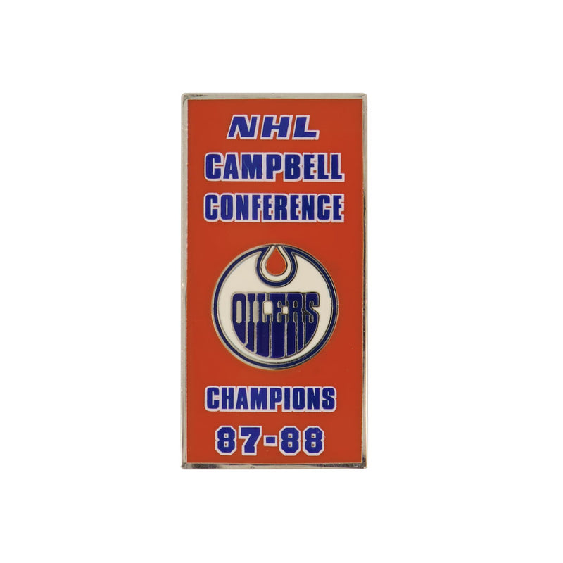 NHL - Edmonton Oilers Conference 1988 Banner Pin (OILCAM88)