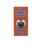 NHL - Division des Oilers d'Edmonton Sticky Back 1987 (OILCAM87S)