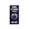 NHL - Edmonton Oilers Presidents Trophy 1987 Banner Pin (OILPRES87)