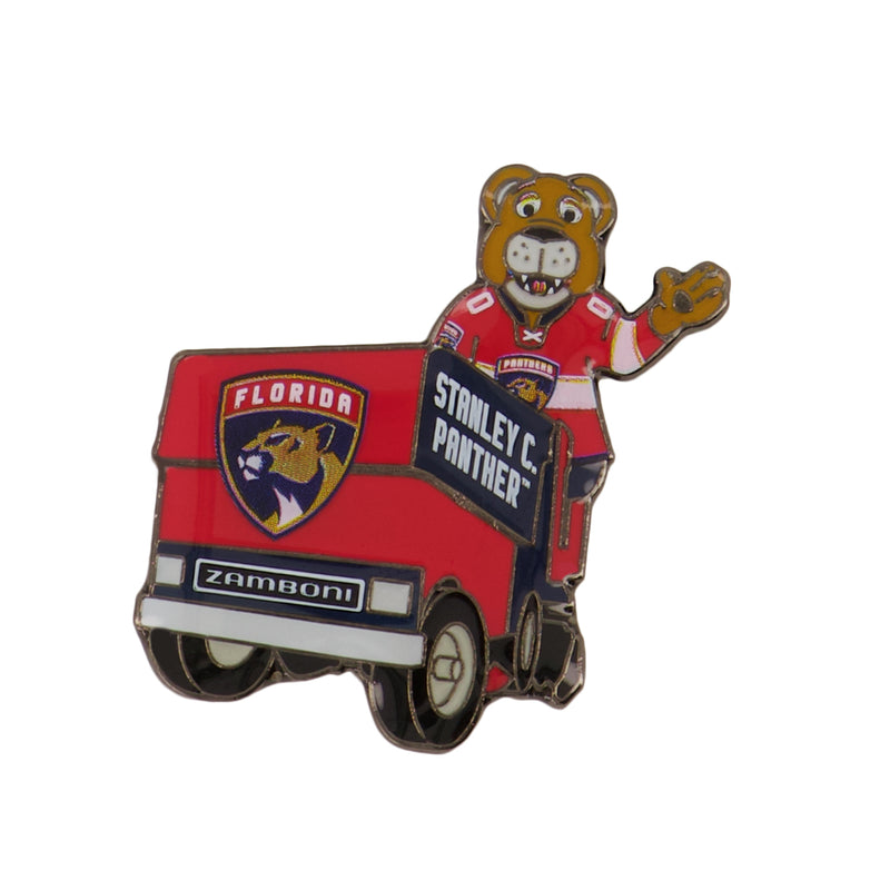 NHL - Florida Panthers Mascot Zamboni Pin (PANZAMMAS)