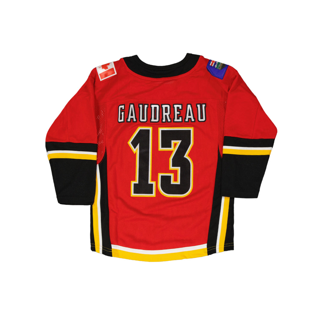 Franklin Sports NHL Calgary Flames Youth Team Uniform Set