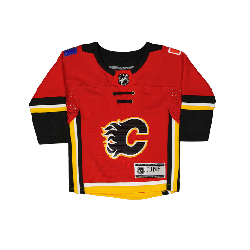 NHL - Chandail 3e Johnny Gaudreau des Flames de Calgary pour enfant (bébé) (HK5IIHAUF FLMJG)
