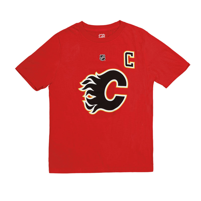 LNH - T-shirt Mark Giordano des Flames de Calgary pour enfants (junior) (HK5B7BBK9H01 FLMMG)