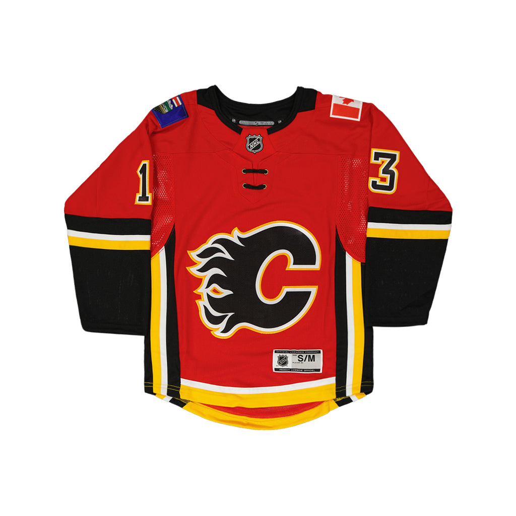 Johnny Gaudreau Calgary Flames Signed White Alternate Jersey
