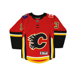 LNH - Chandail 3e Johnny Gaudreau des Flames de Calgary pour enfants (jeunesse) (HK5BSHAUF FLMJG)