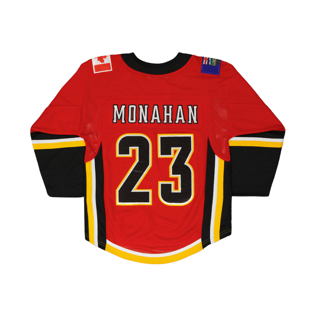 Sean Monahan Calgary Flames Autographed Red Fanatics Breakaway Jersey