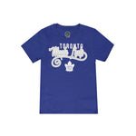 NHL - T-shirt à manches courtes des Maple Leafs de Toronto pour filles (junior) (HK5G9HBTH MAP)