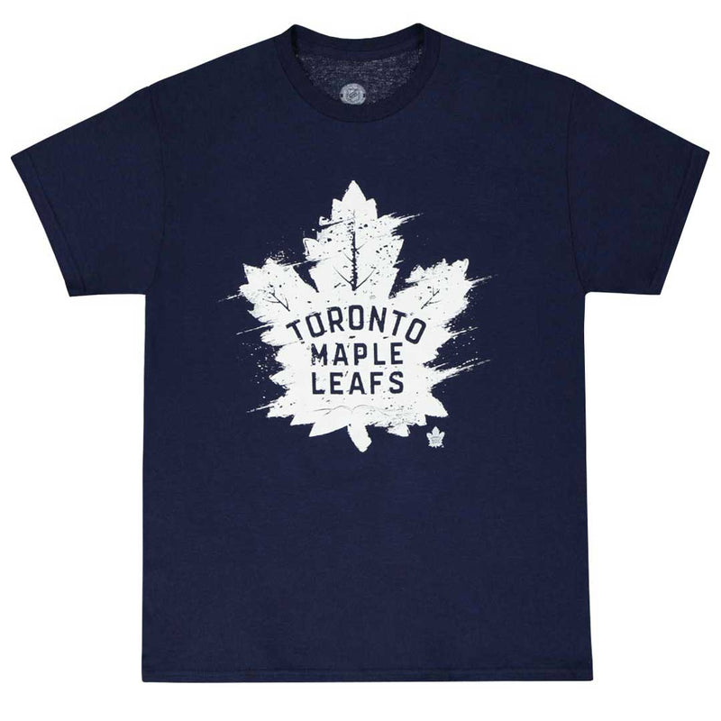 LNH - T-shirt éclaboussures des Maple Leafs de Toronto pour hommes (NHXX26MMSC1A1PB 41NVY)