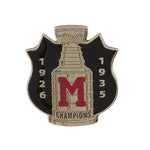 NHL - Épinglette Coupe Stanely des Maroons de Montréal (MARCUP)