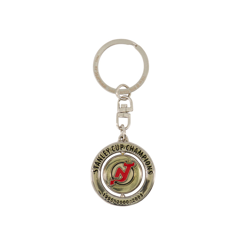 NHL - New Jersey Devils Stanley Cup Spinner Keychain (DEVSPICUP)