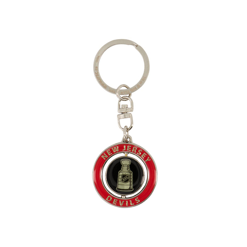 NHL - New Jersey Devils Stanley Cup Spinner Keychain (DEVSPICUP)