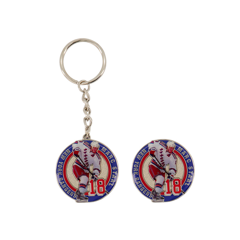 NHL - New York Rangers Marc Staal Keychain / Magnet Combo (RANNHLPAKCMAG18)