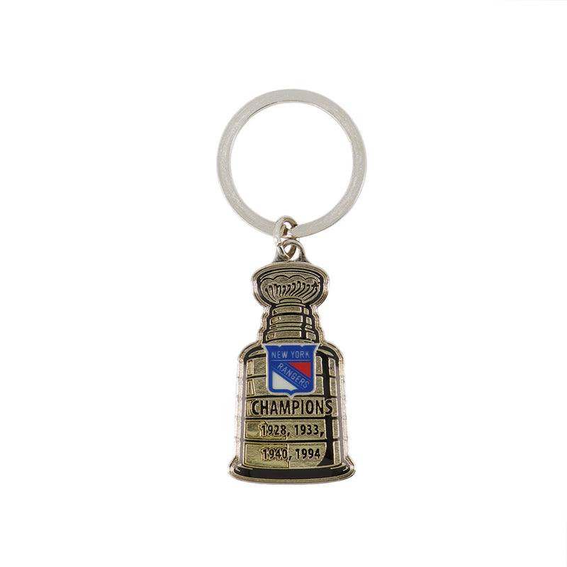 NHL - New York Rangers Stanley Cup Logo Keychain (RANLOKCUP)