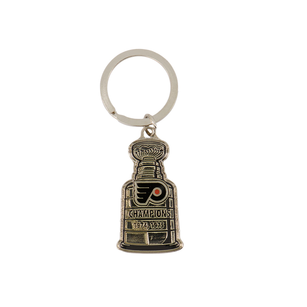 NHL - Porte-clés avec logo de la Coupe Stanley des Flyers de Philadelphie  (FLYLOKCUP)