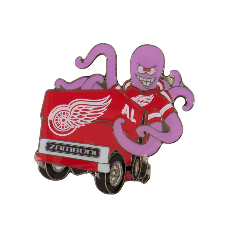 NHL - Mascotte des Red Wings de Détroit Zamboni Pin (REDZAMMAS)