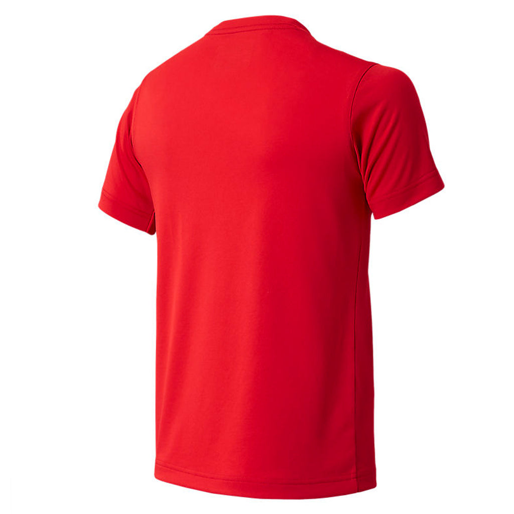 New Balance - T-shirt technique à manches courtes pour enfants (junior) (TMYT500 RD)