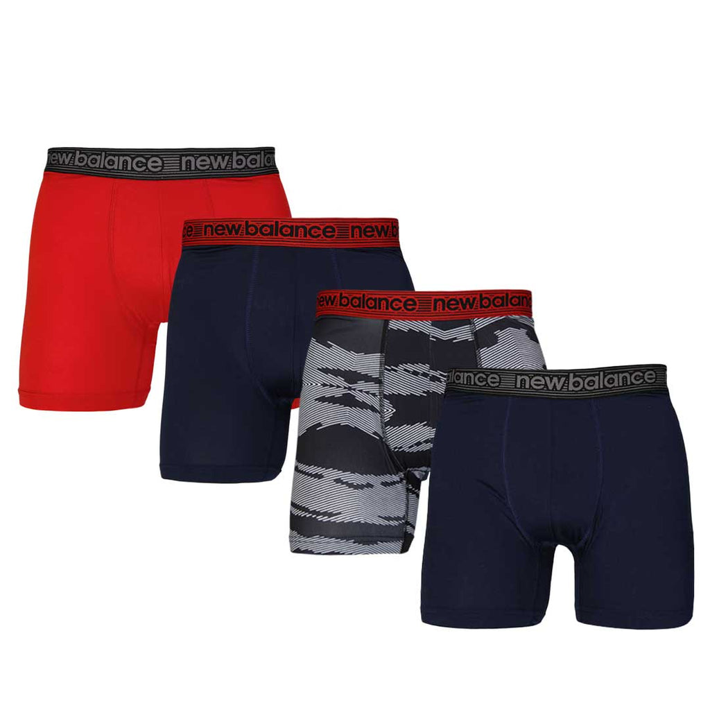 New Balance - Men's 4 Pack Premium Boxer Brief (NB 3017-4-239N) – SVP Sports