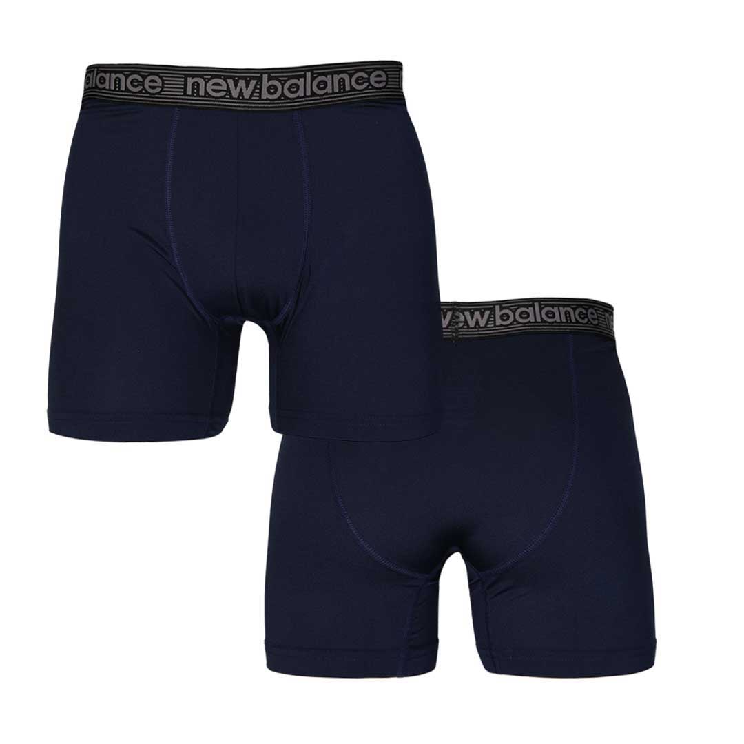 Mens New Balance Specialty Bonded Pocket 6-inch Boxer Brief