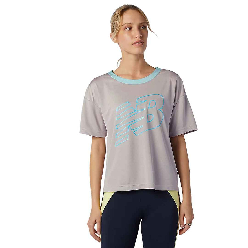 New Balance - Women's Achiever Mesh T-Shirt (WT11153 LWD)
