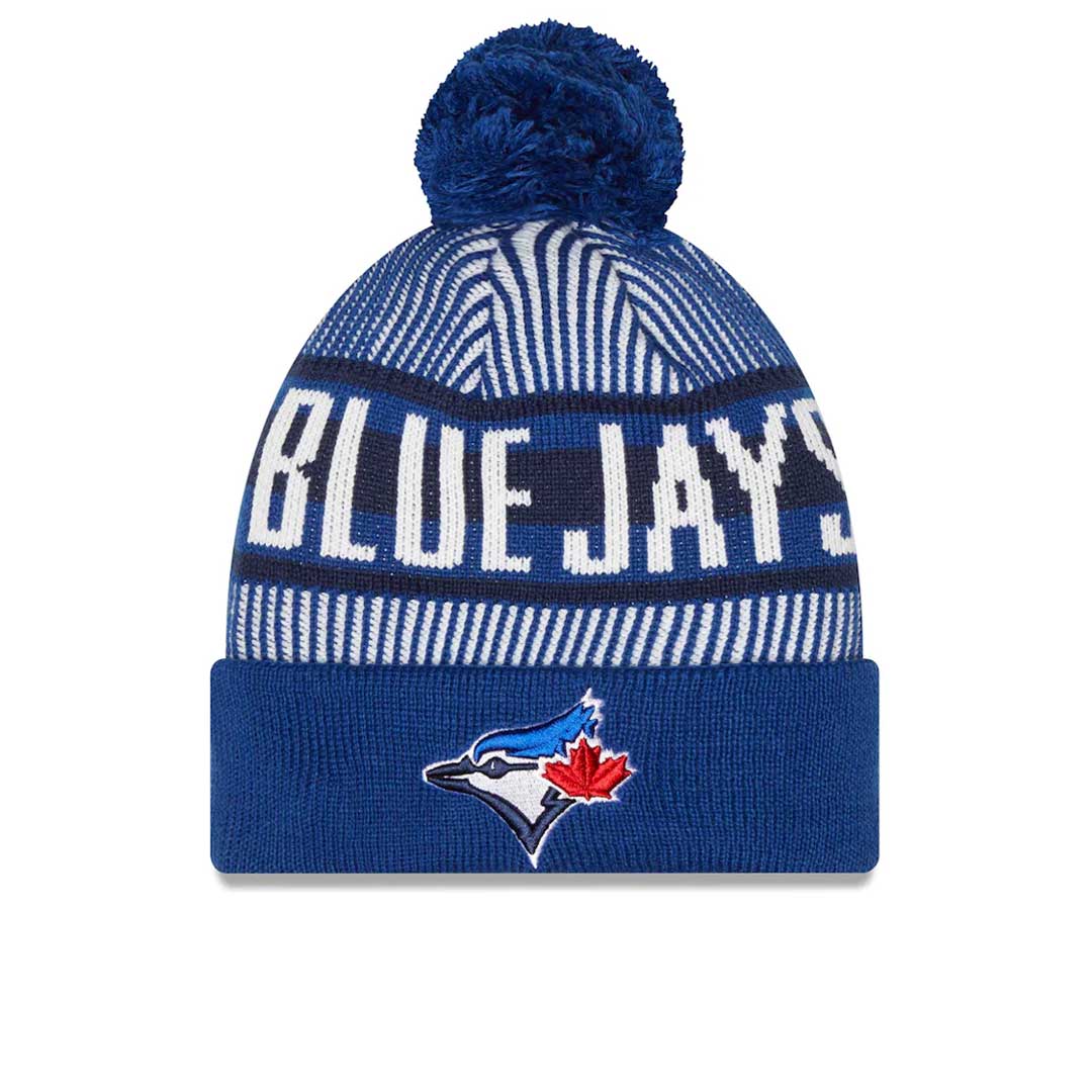New Era Toronto Blue Jays Striped Knit Hat 60266840 SVP Sports