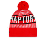New Era - Bonnet en tricot rayé Toronto Raptors (60266841)