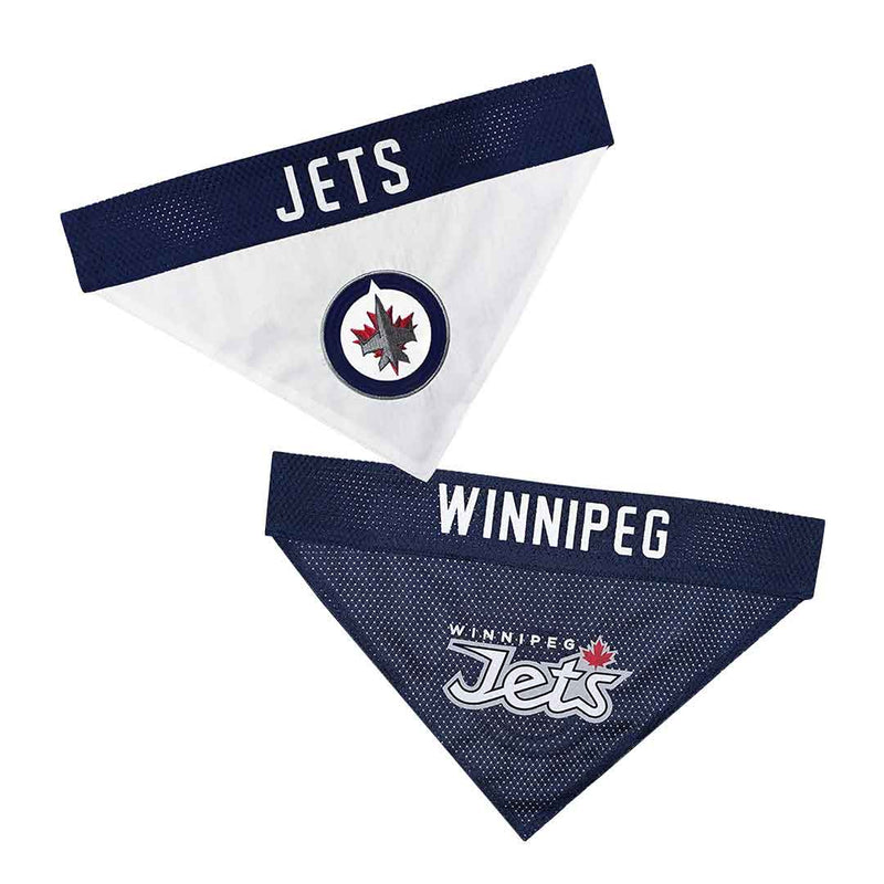 Pets First - Winnipeg Jets Reversible Bandana (WIN-3217)
