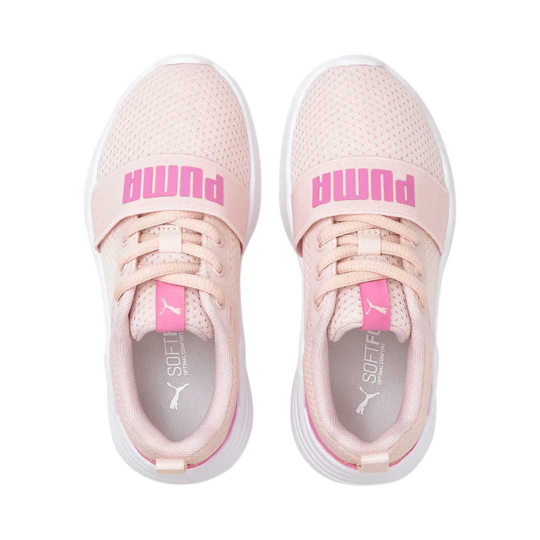 Puma Kids Preschool Wired Run Shoes 374216 18 Pnk Wht 3