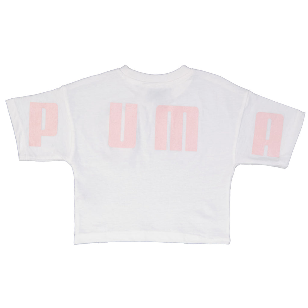 Puma - Girls' (Toddler) Cropped T-Shirt (511811687FME P100)