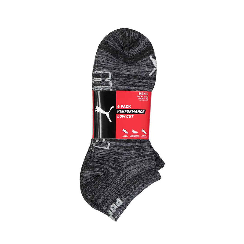 Puma - Lot de 6 chaussettes basses pour hommes (P113755C 004)
