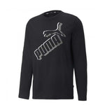 Puma - Men's Essential Big Logo Long Sleeve T-Shirt (849861 01)