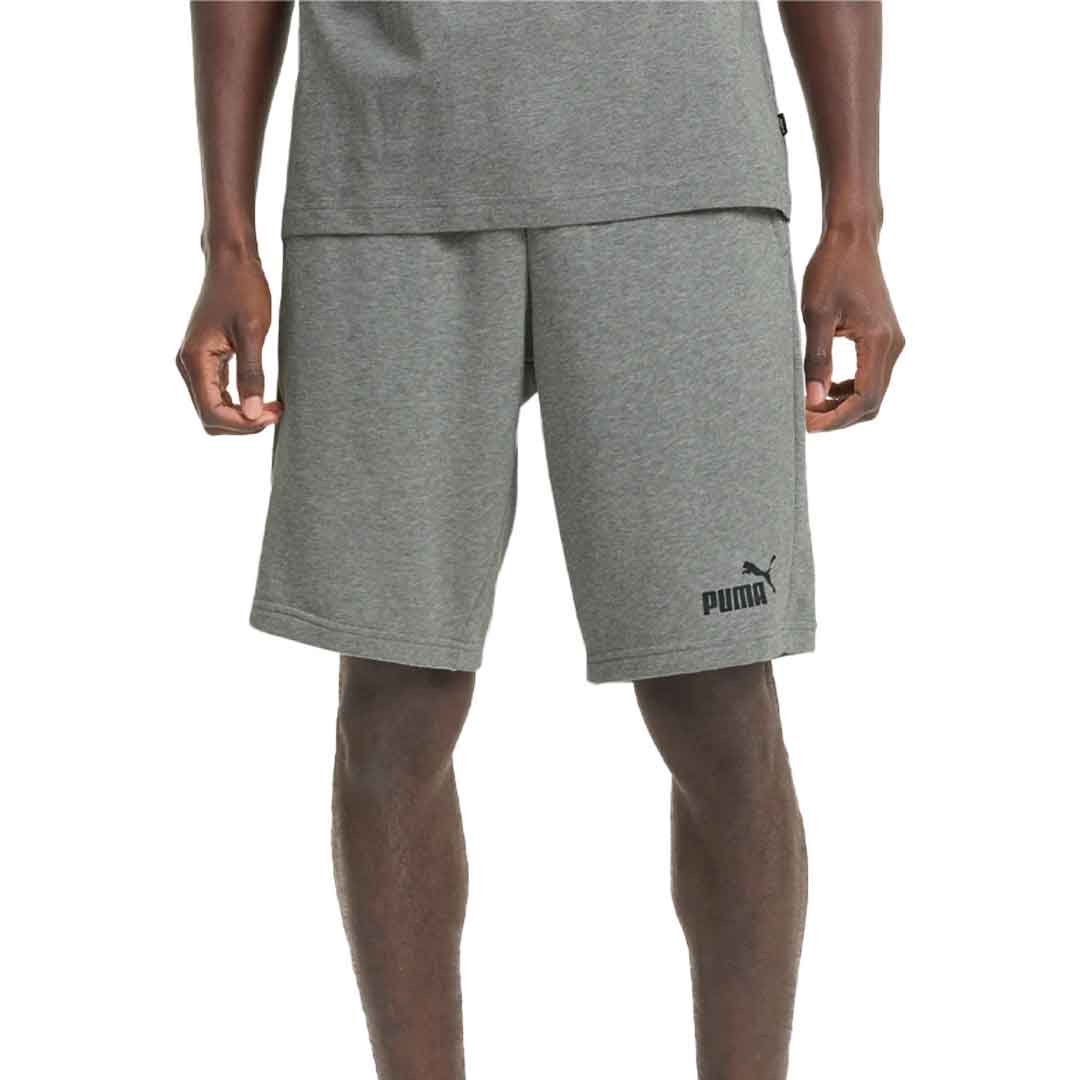 Gray puma shorts sales