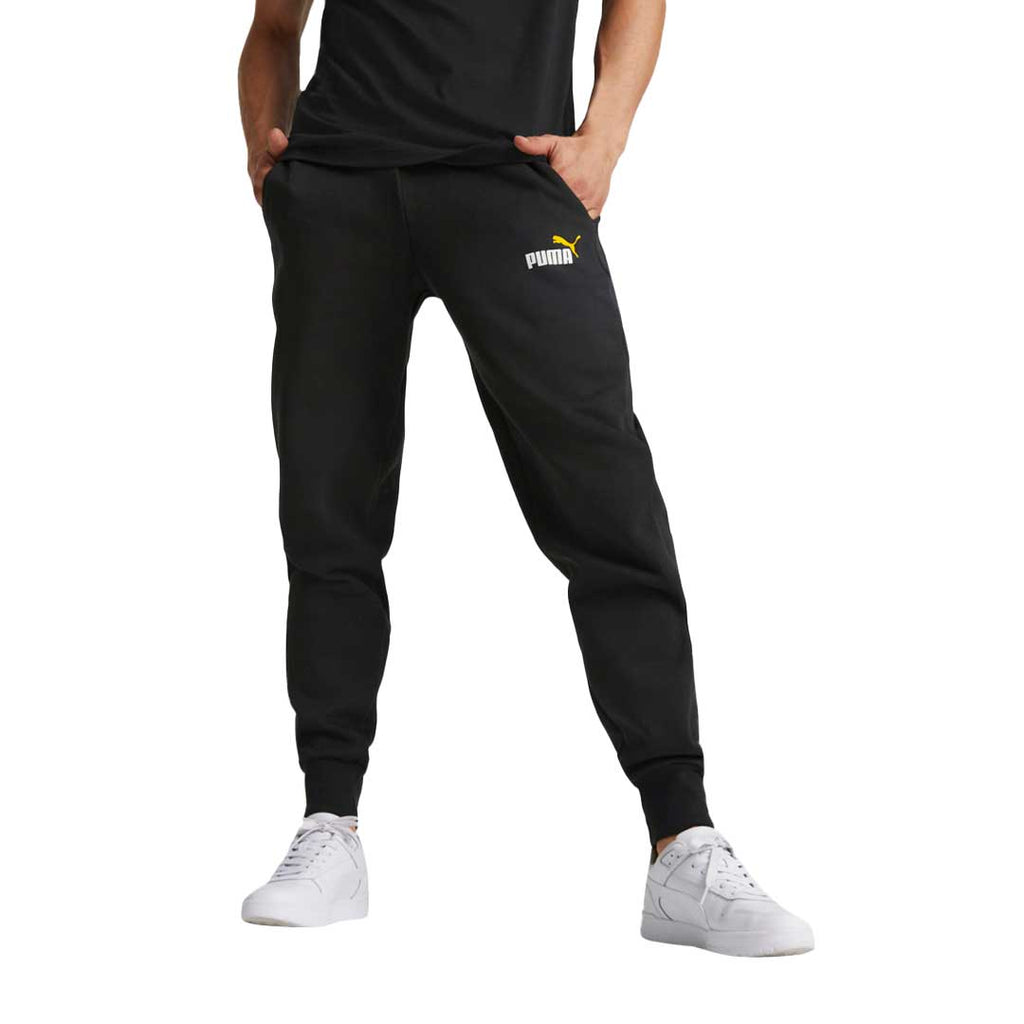 Puma - Pantalon à logo bicolore Essentials pour homme (586767 54)