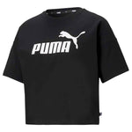 Puma - Women's Essentials Cropped Logo T-Shirt (586866 01)