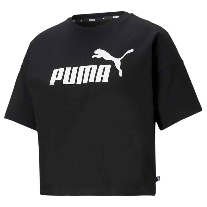 Puma - T-shirt court avec logo Essentials pour femme (586866 01)
