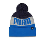 Puma - Wordmark Cuff Pom Beanie (PV5-0338 413)