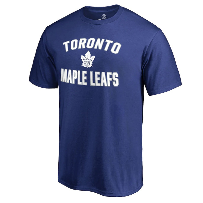 Fanatics - T-shirt de la victoire des Maple Leafs de Toronto pour hommes (QF6E 4506 2GZ A8W)