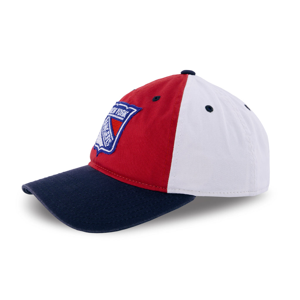 New York Rangers NHL Reebok Flex Hat Cap Size S/M Blue Red 