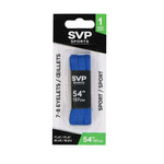 SVP SPORTS - 54in Shoelace (Flat) (DM21167 FLAT-BLU-54)