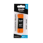 SVP Sports - Lacet de 40 pouces (plat) (DM21167 FLAT-ORG-40)