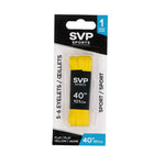 SVP Sports - Lacet de 40 pouces (plat) (DM21167 FLAT-YLW-40)