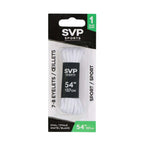 SVP Sports - 54in Shoelace (Oval) (ST88 OVAL-WHT-54)