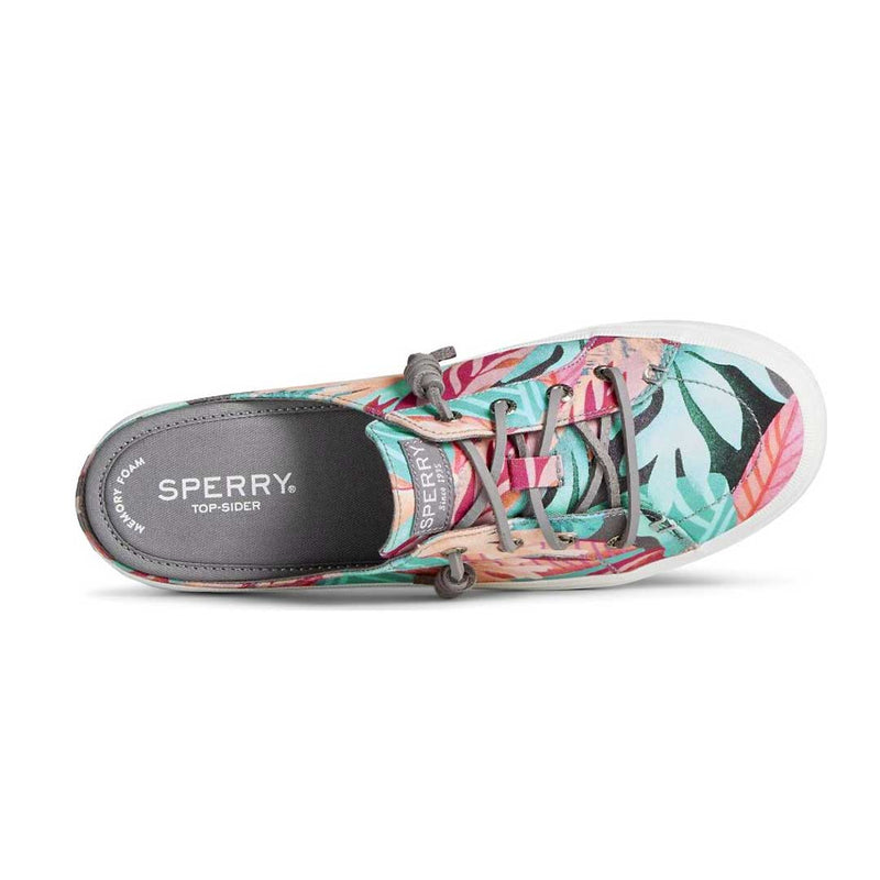 Sperry Women s Crest Vibe Coral Floral Mule Shoes STS87455