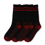TOKË - Men's 2 Pack Merino Wool Thermal Socks (685599-BLKRED)