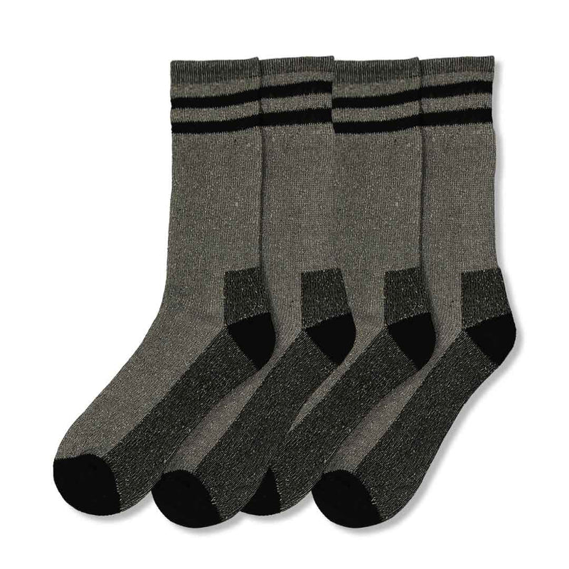 TOKË - Men's 2 Pack Merino Wool Thermal Socks (685599-GRYBLK)
