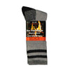 TOKË - Men's 2 Pack Merino Wool Thermal Sock (685599-GRYBLK)