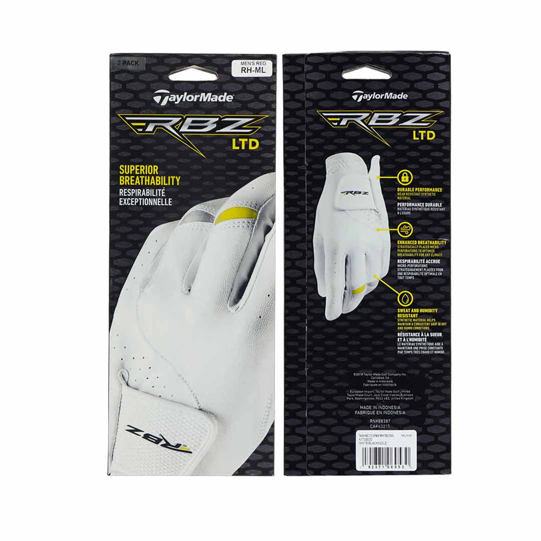 taylormade handschuhe TaylorMade - Men's TM19 2 Pack Right Hand Golf Gloves